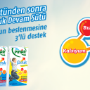 Çocuklarınızın sağlıklı gelişimine tam destek Çocuk Devam Sütü’nde!